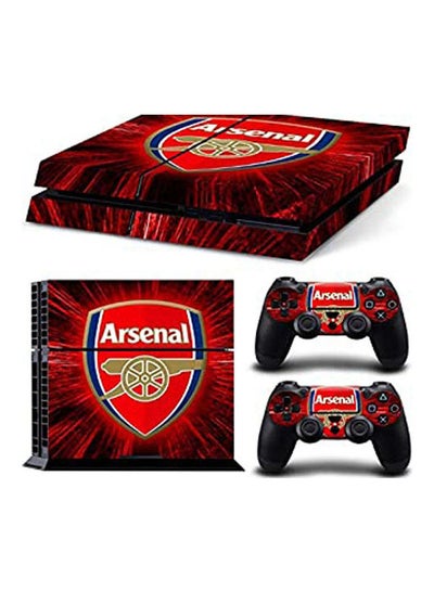 Buy Skin Sticker For Sony PlayStation 4 And 2 Sticker For Controler , Arsenal Shape in Egypt