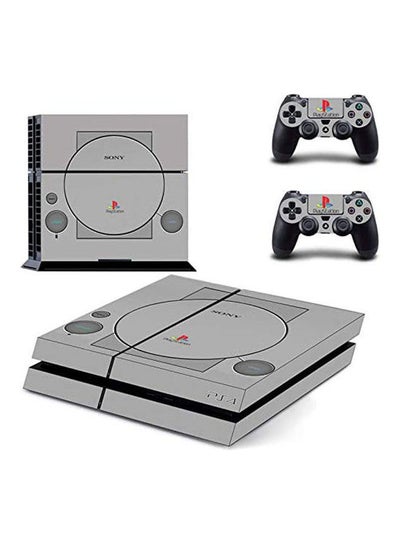 Buy Old PlayStation 1 PlayStation 4 Vinyl Skin Sticker Decal For PS4 in Egypt