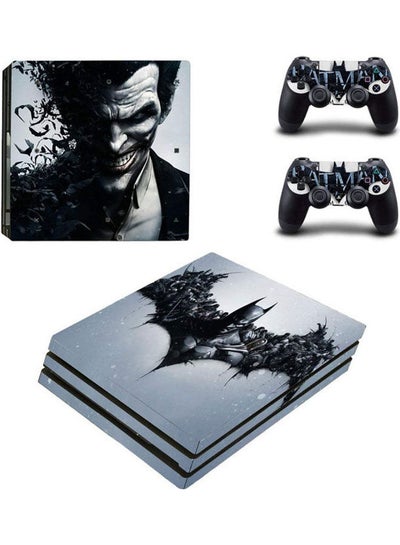 Buy Joker And Batman PlayStation 4 Pro Vinyl Skin Sticker Decal For PS4 Pro in Egypt