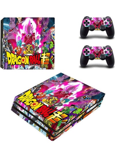 Buy Dragon Ball Z PlayStation 4 Pro Vinyl Skin Sticker Decal For PS4 Pro in Egypt