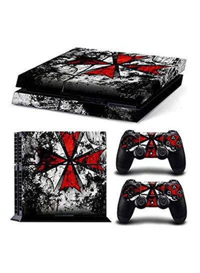 Buy Skin Sticker For Sony PlayStation 4 And 2 Sticker For Controler , Resident Evil Shape in Egypt