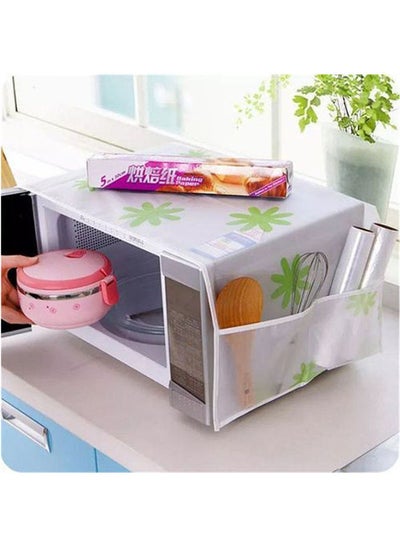 Buy Microwave Top Cover With Side Pockets Multicolour in Egypt