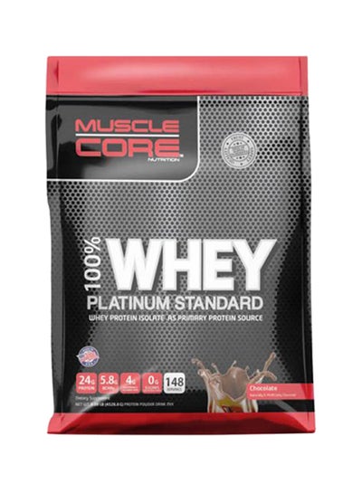 Buy 100% Whey Platinum Std 10Lb Chocolate Bag:08174 in UAE