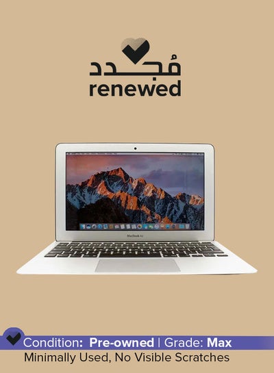 Buy Renewed - Macbook Air A1465 (2015) Laptop With 11.6-Inch Display,Intel Core i5 Processor/6th Gen/4GB RAM/120GB SSD/MacOS English Silver in UAE