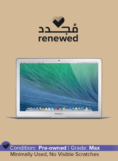 Buy Renewed - Macbook Air A1466 (2015) Laptop With 13.3-Inch Display, Intel Core i5 Processor/6th Gen/4GB RAM/128GB SSD/MacOS English Silver in UAE