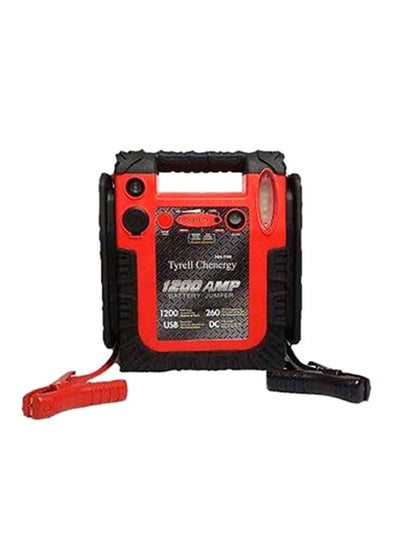 Buy Car Jump Starter With Tire Inflator, USB Port, Jumper Clamps in UAE