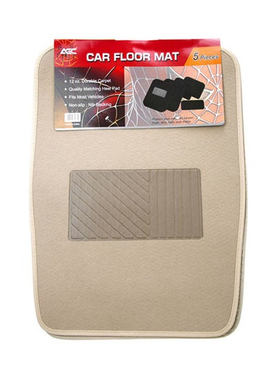 Buy 5-Piece Car Floor Mat in Saudi Arabia