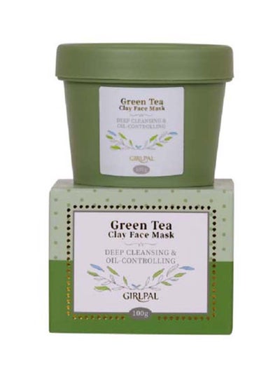 Buy Green Tea Clay Face Mask 100grams in UAE