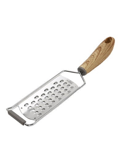 Buy Oval Shape Grater Silver 30.5x7x4cm in Saudi Arabia