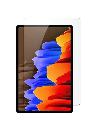 Buy Tempered Glass Screen Protector for Samsung Galaxy Tab S7 11 Inch 2020 Clear in Saudi Arabia