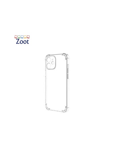 Buy Protective Case Cover with bumper for iPhone 12 mini Clear in Saudi Arabia