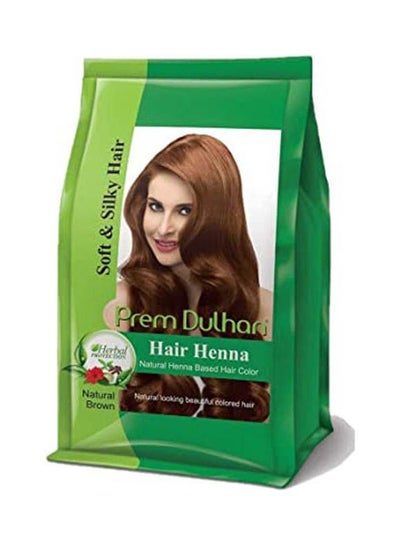 Buy Natural Henna For Natural Brown Hair Brown 125grams in Egypt