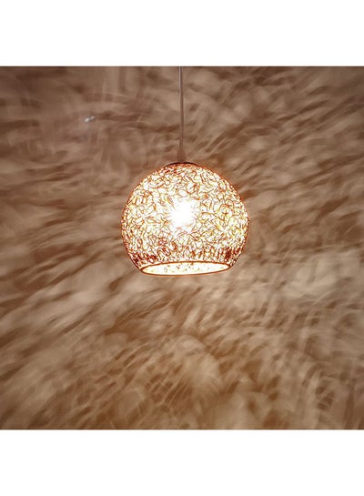 Buy Macaron Wire Chandelier Gold 10x18x120cm in Saudi Arabia