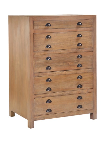 Buy Bedroom Makeup Vanity Luxurious - Oak 90 X 45 X 120 - Dresser For Hairstyle Oak in UAE