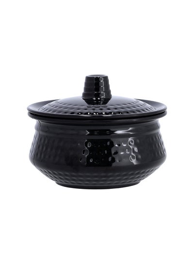 Buy Biza Handi With Lid Black in Saudi Arabia