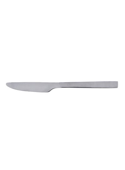 Buy 6-Piece Stainless Steel Table Knife Set Silver in Saudi Arabia