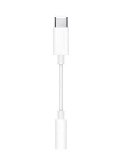 Buy Usb C To 3.5 Mm Headphone Jack Adapter White in Egypt