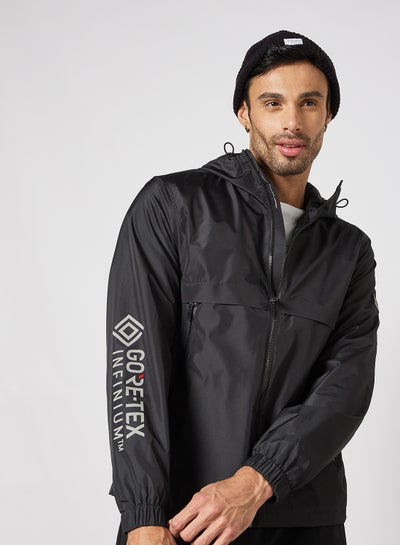 Buy Tech Essential GORE-TEX Hooded Jacket Black in UAE