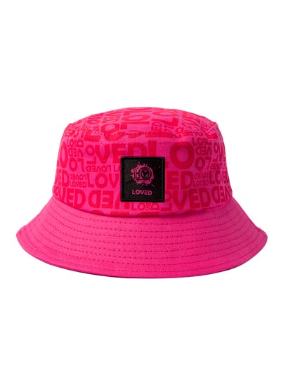 Buy Moods Up Calm Bucket Hat Fuchsia in UAE