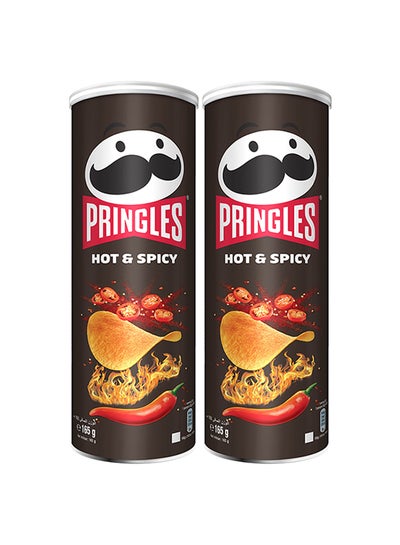 Buy Hot And Spicy Flavoured Chips 165grams Pack of 2 in UAE