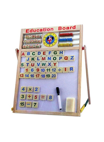 اشتري Multipurpose Magnetic Double-Sided Early Development Learning Education Board For Kids في السعودية