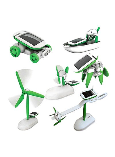 Buy 6 In 1 Science Model Early Educational Development Solar Energy Robot Toy Kit 18x6x25cm in Saudi Arabia