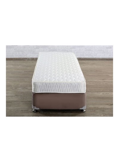 Buy Pan Santana Delux Pillow Top Bonnell Mattress White 190x90x26cm in UAE