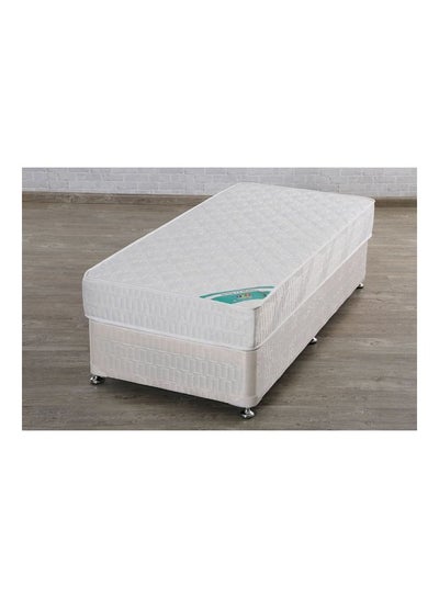 Buy Spring Fit Mattress White 190x100x22cm in UAE