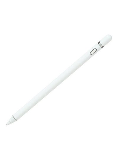 Buy Active Capacitive Pen Dual Modes Magnetic Sensitive Touch Stylus Pen White in Egypt