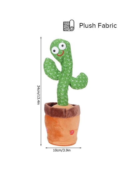 Buy Dancing Cactus Plush Stuffed Toy with Music in Egypt