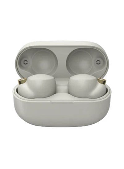 Buy WF1000XM4 Noise Cancelling Truly Wireless Earbuds Headphones Platinum Silver in UAE