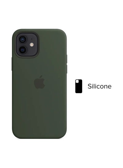 Iphone 12 12 Pro Silicone Case With Magsafe Cypress Green Price In