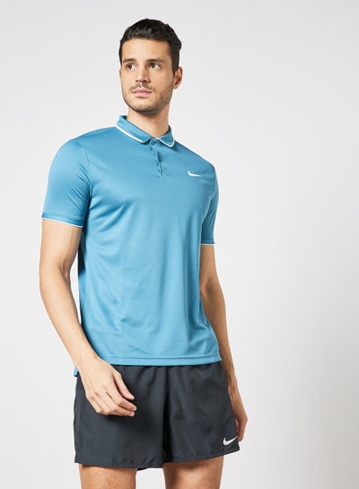 Court Dri-FIT Victory Tennis Polo Blue 