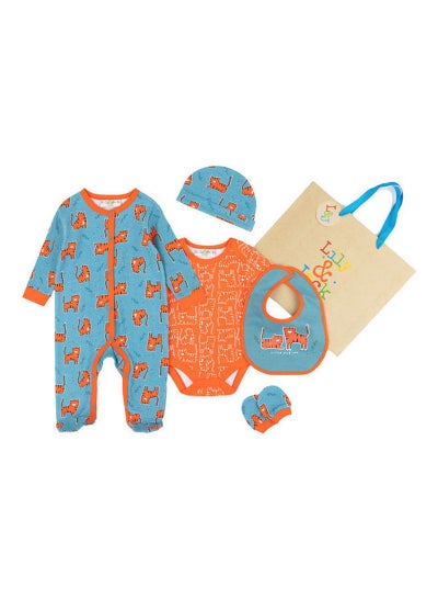 اشتري 5 Piece Baby Combo Set تيل/بيتش في السعودية