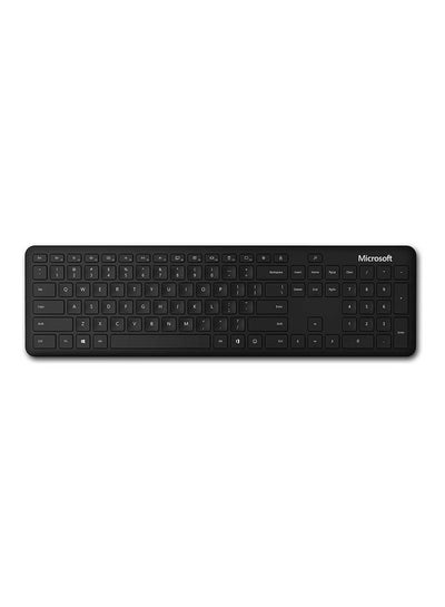 اشتري لوحة مفاتيح هولجيت بخاصية البلوتوث وباللغة الإنجليزية والعربية من مايكروسوفت، بلون أسود طراز QSZ-00016 أسود في السعودية