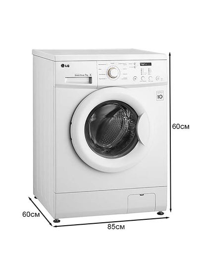 Buy Freestanding Steam Washing Machine 8 kg FH4G7TDY0 White in UAE