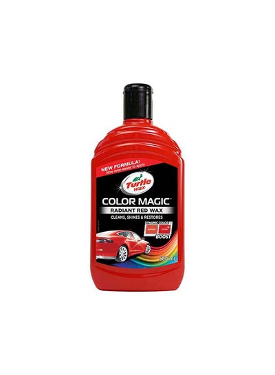 اشتري Turtle Wax ,500ml Color Magic , Radiant Red Wax , Cleans-Shines & Restores في الامارات