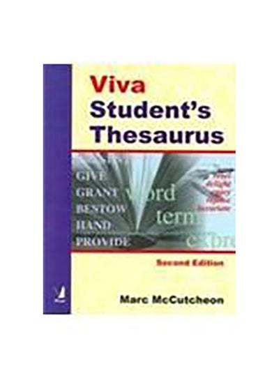 Buy Viva Student's Thesaurus Paperback English by Marc Maccutcheon in UAE