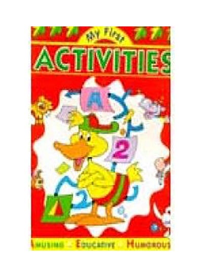 Buy My First Activities (Red) paperback english in UAE