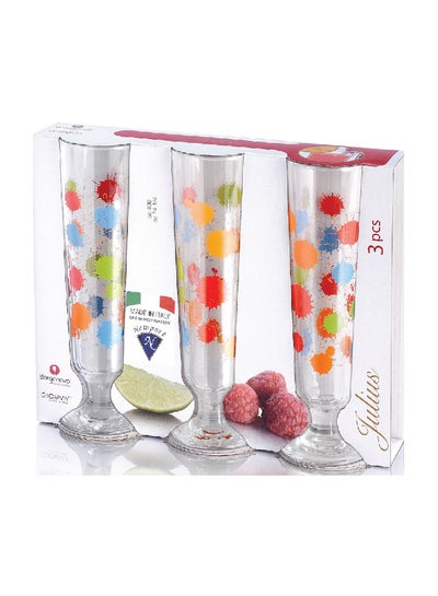 Buy JULIUS - Splatter - 3Pcs multi color 320ml in Egypt