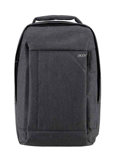 اشتري Adjustable Strap Detail Backpack Grey في السعودية