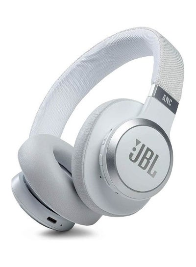 Buy Live 660NC Wireless Over-Ear Noise Cancelling Headphones White in UAE