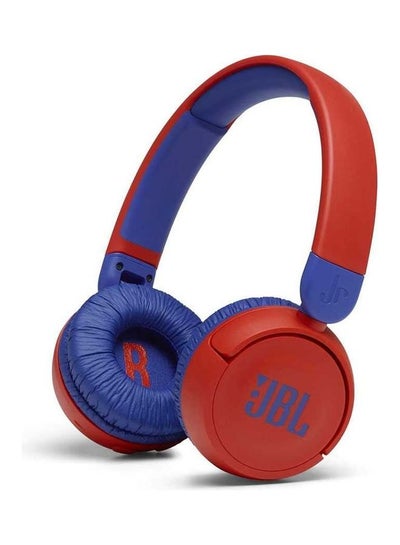 Buy Kids Wireless On-Ear Headphones Red in Saudi Arabia