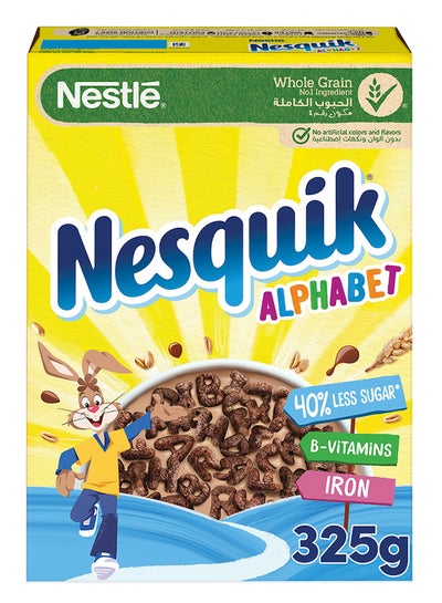 Buy Chocolate Alphabets Breakfast Cereal 325grams in UAE