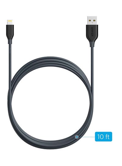 Buy Powerline Charging Cable Black in Saudi Arabia