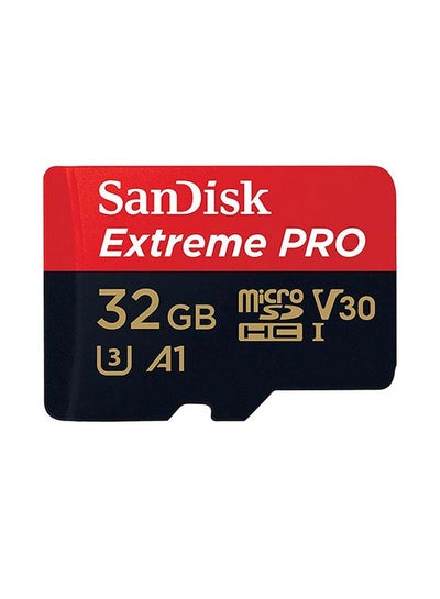 Buy Extreme PRO microSDHC + SD Adapter + RescuePRO Deluxe 100MB/s A1 C10 V30 UHS-I U3 32.0 GB in Egypt
