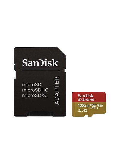 Buy Extreme microSDXC And SD Adapter,160 Mb/s A2 C10 V30 UHS-I U4 128.0 GB in Saudi Arabia