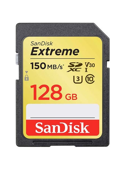 اشتري بطاقة ذاكرة إكستريم UHS-I SDXC بسرعة 150 ميجابت بالثانية طراز SDSDXV5-128G-GNCIN 128غيغابايت أسود/ذهبي في الامارات