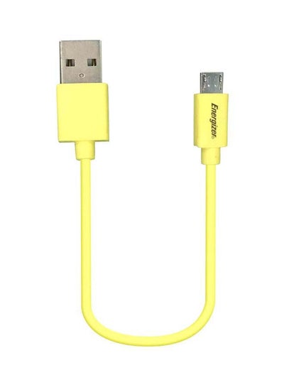 اشتري كابل مايكرو USB هاي تيك للشحن ومزامنة البيانات بحجم الجيب أصفر في الامارات