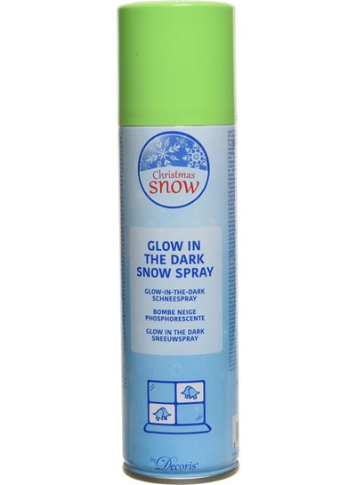 Buy Christmas Snow Spray White 4.4x4.4x17.8cm in UAE